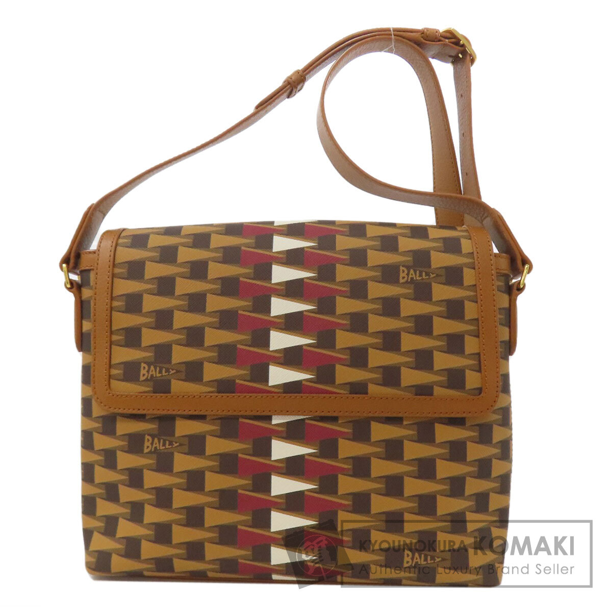 バリー ショルダーバッグ 総柄