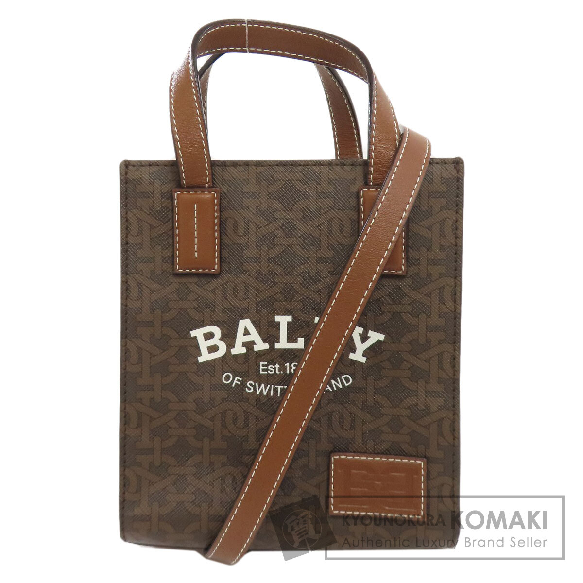 BALLY バッグ 2WAY BALLY バリー 2WAY トートバッグ PVC レディース [中古
