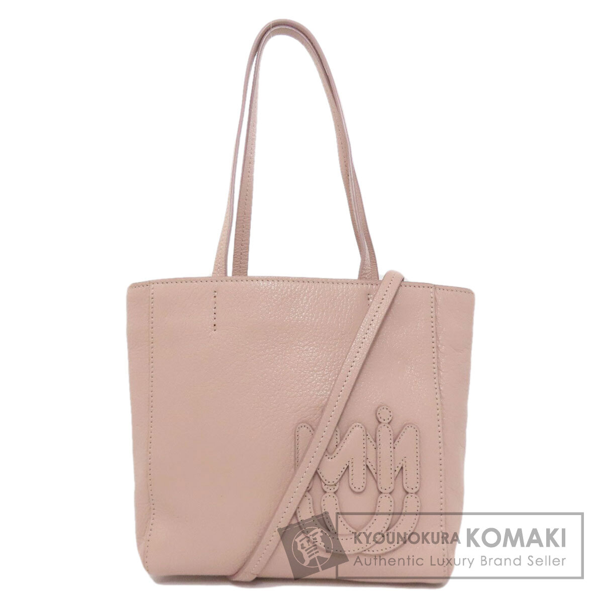 MIUMIU ミュウミュウ 2WAY ハンドバッグ カーフ レディース