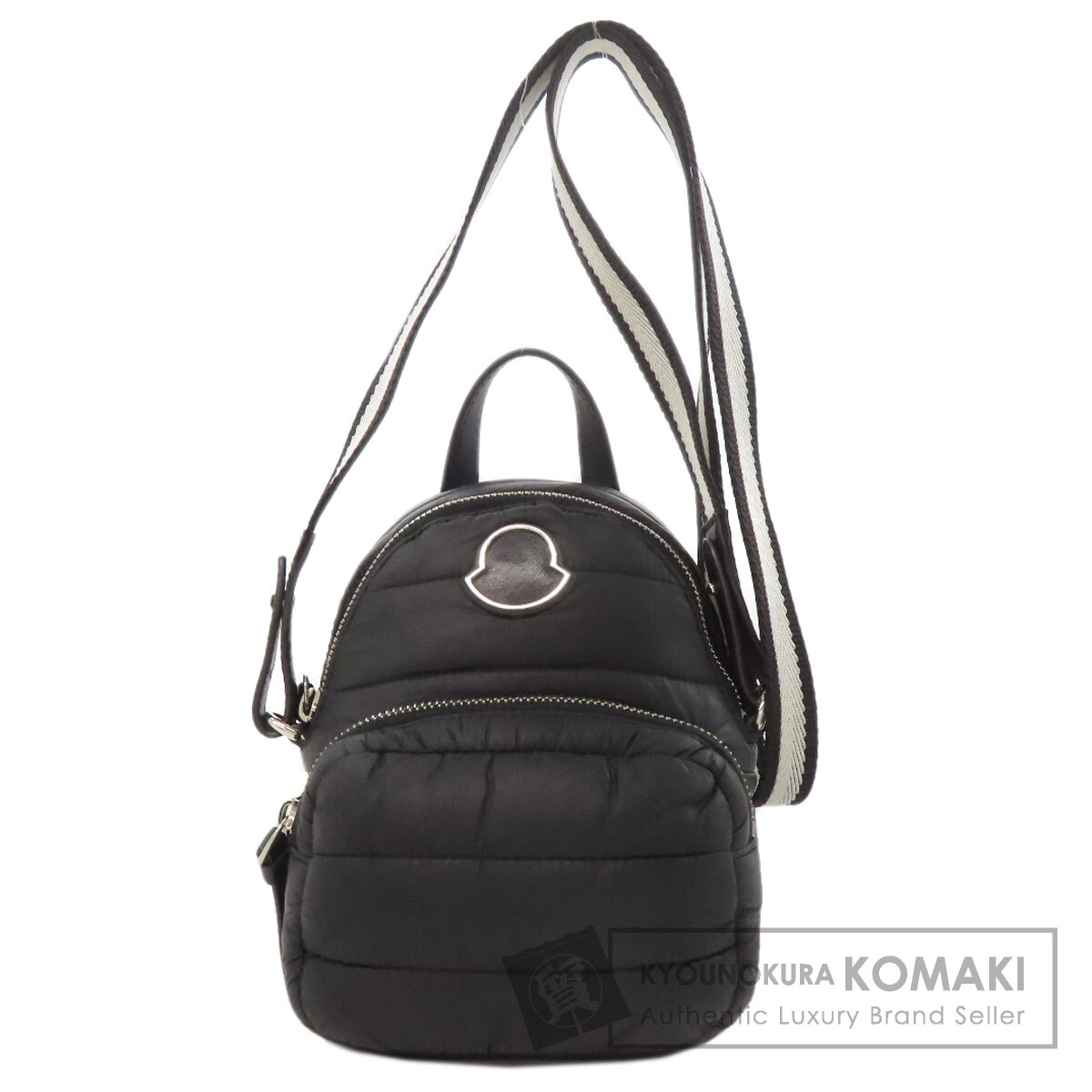 MONCLER モンクレール ロゴ ショルダーバッグ ナイロン素材 レディース