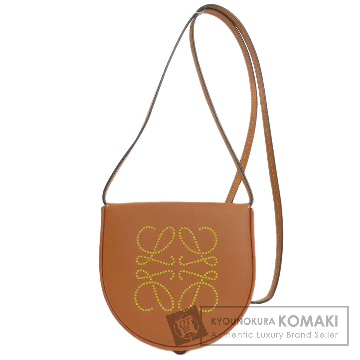 LOEWE ロエベ ショルダーバッグ　レディース レザー アナグラム LOEWE ロエベ アナグラム ショルダーバッグ レザー レディース [中古