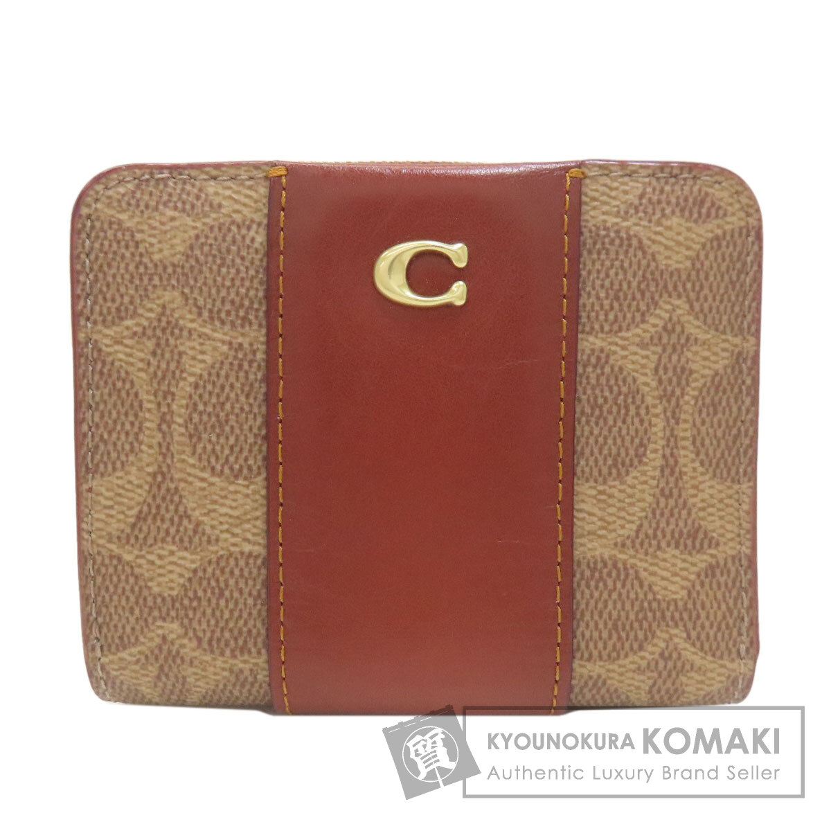 コーチ 二つ折り財布（小銭入れあり） ビルフォールド