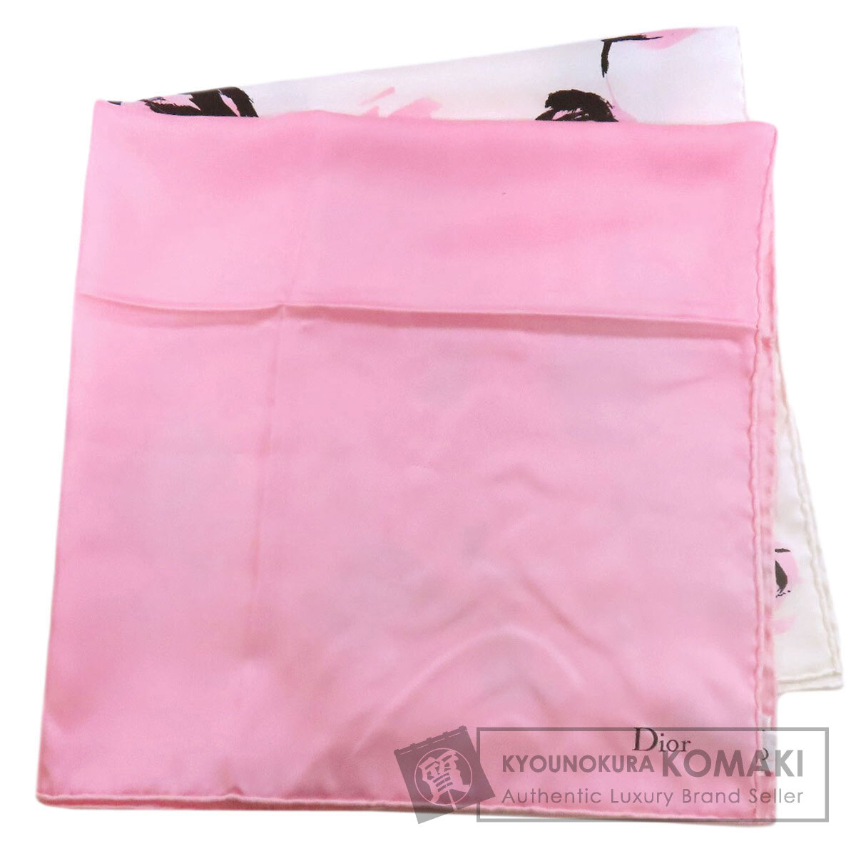 クリスチャンディオール スカーフ フラワー柄