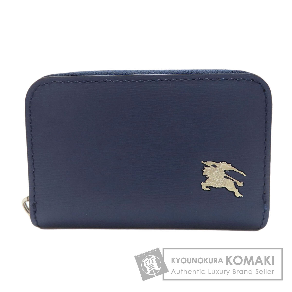 【中古】Burberry バーバリー カードケース【質屋】 BURBERRY バーバリー ロゴ カードケース レザー レディース [中古