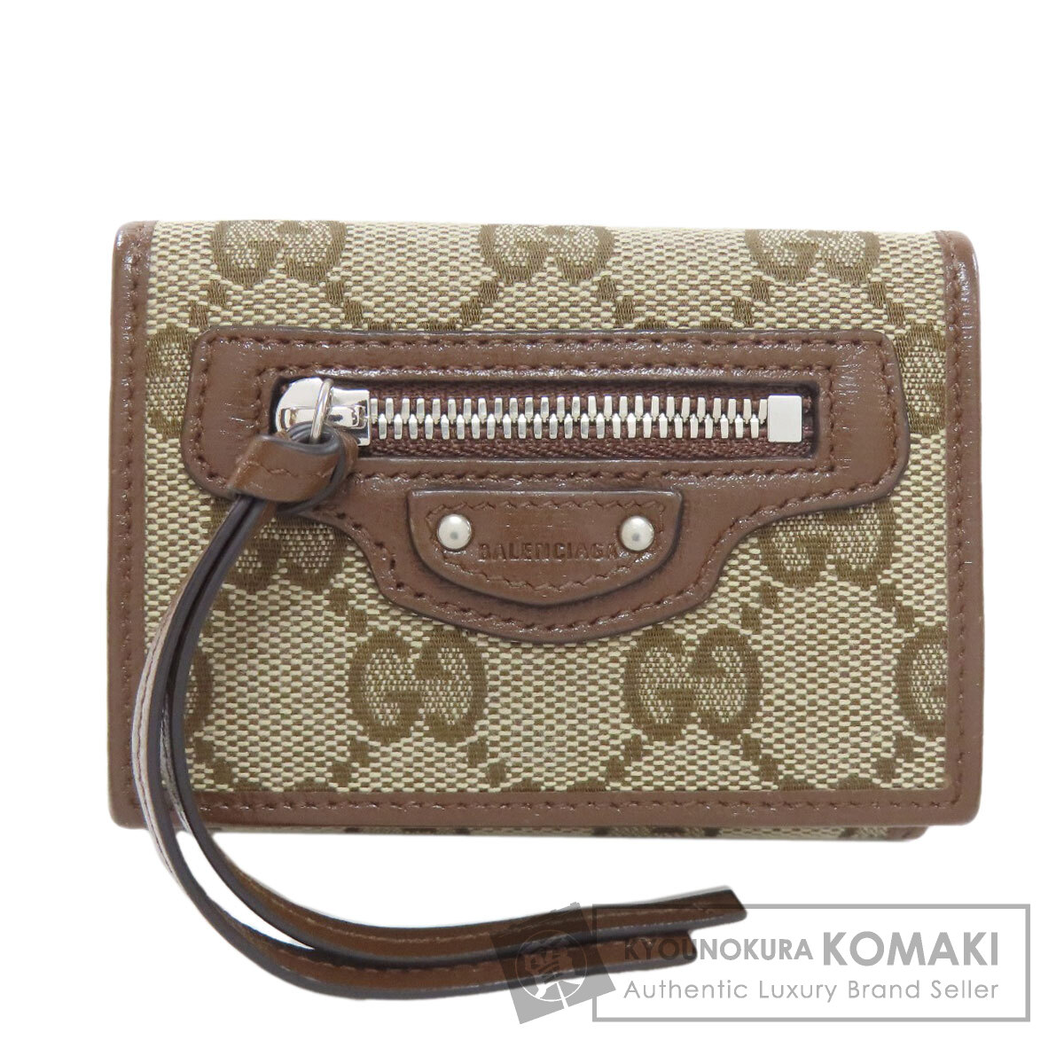 グッチ 二つ折り財布（小銭入れあり） ネオクラシックウォレット ザハッカープロジェクト バレンシアガコラボ