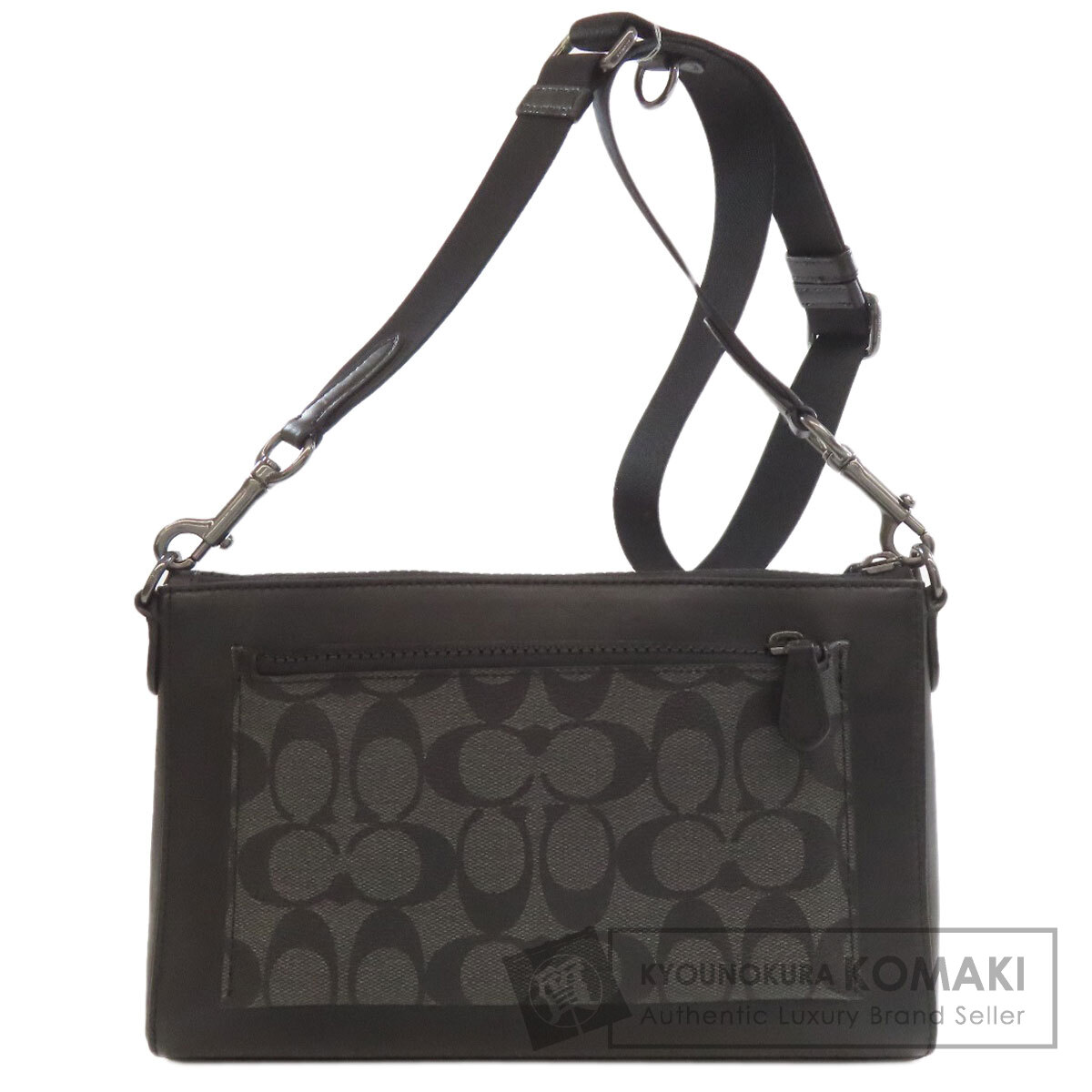 未使用保管品 コーチ C5598 ホールデン ショルダーバッグ ブラック COACH コーチ C5598 ホールデン クロスボディ シグネチャー