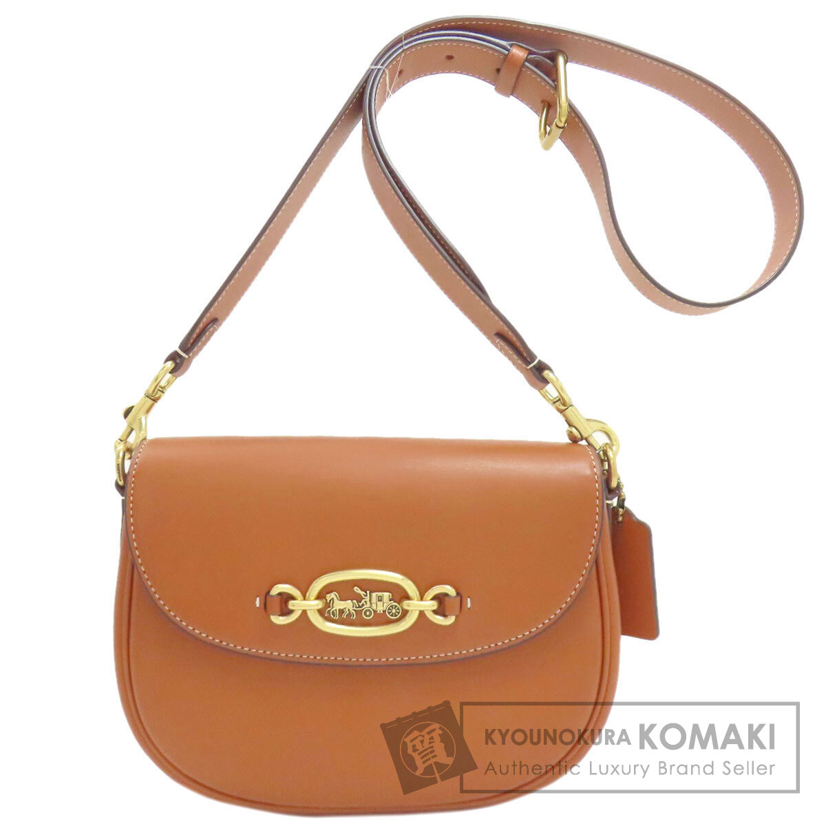 コーチ COACH CM705  ハーレー  ショルダーバッグ レザー レディース  中古 COACH コーチ CM705 ハーレー ショルダーバッグ レザー レディース