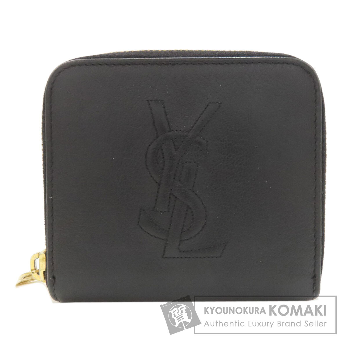 YVES SAINT LAURENT イヴ・サンローラン ロゴ 二つ折り財布（小銭入れ