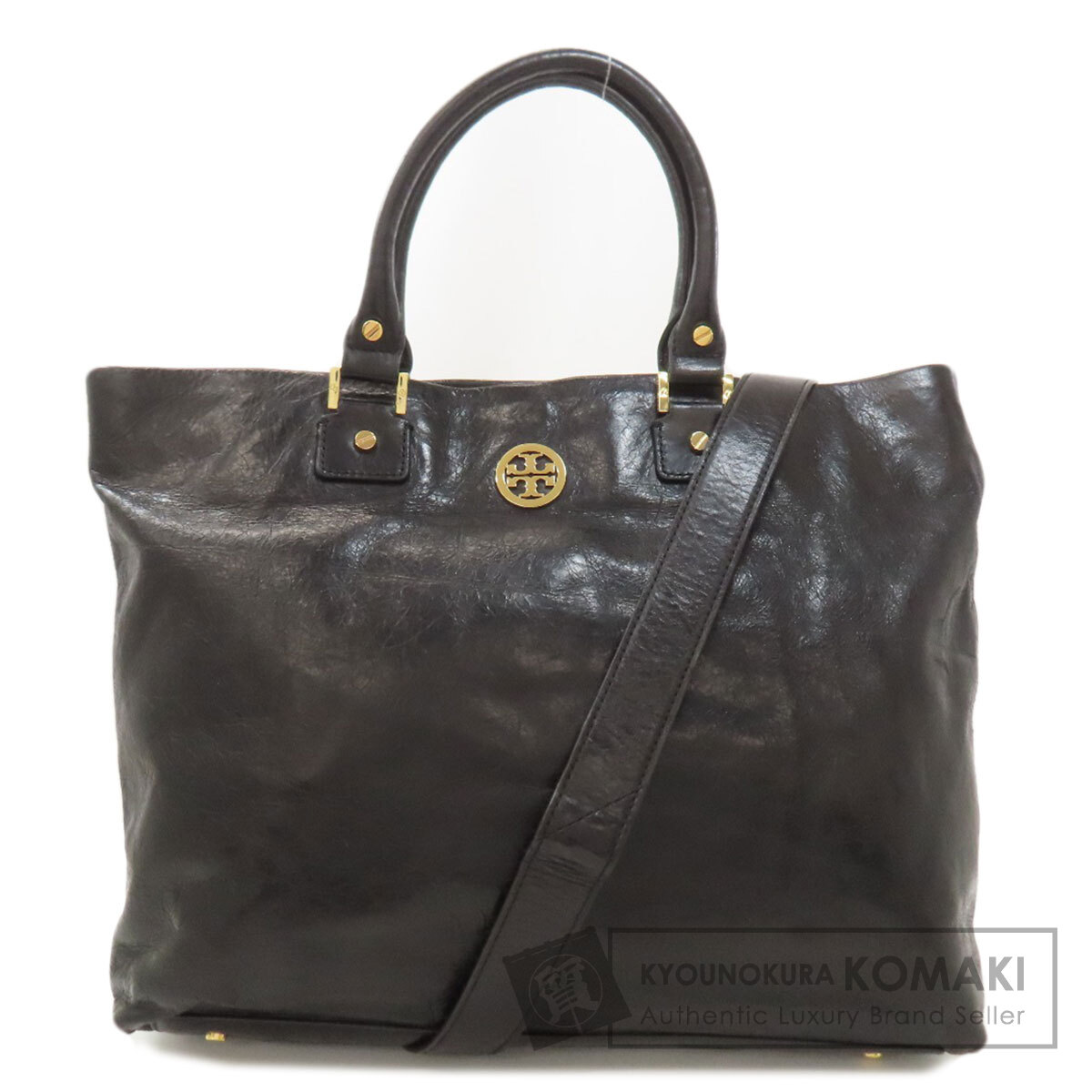 トリーバーチ　2way Tory Burch トリーバーチ 2WAY トートバッグ レザー レディース [中古