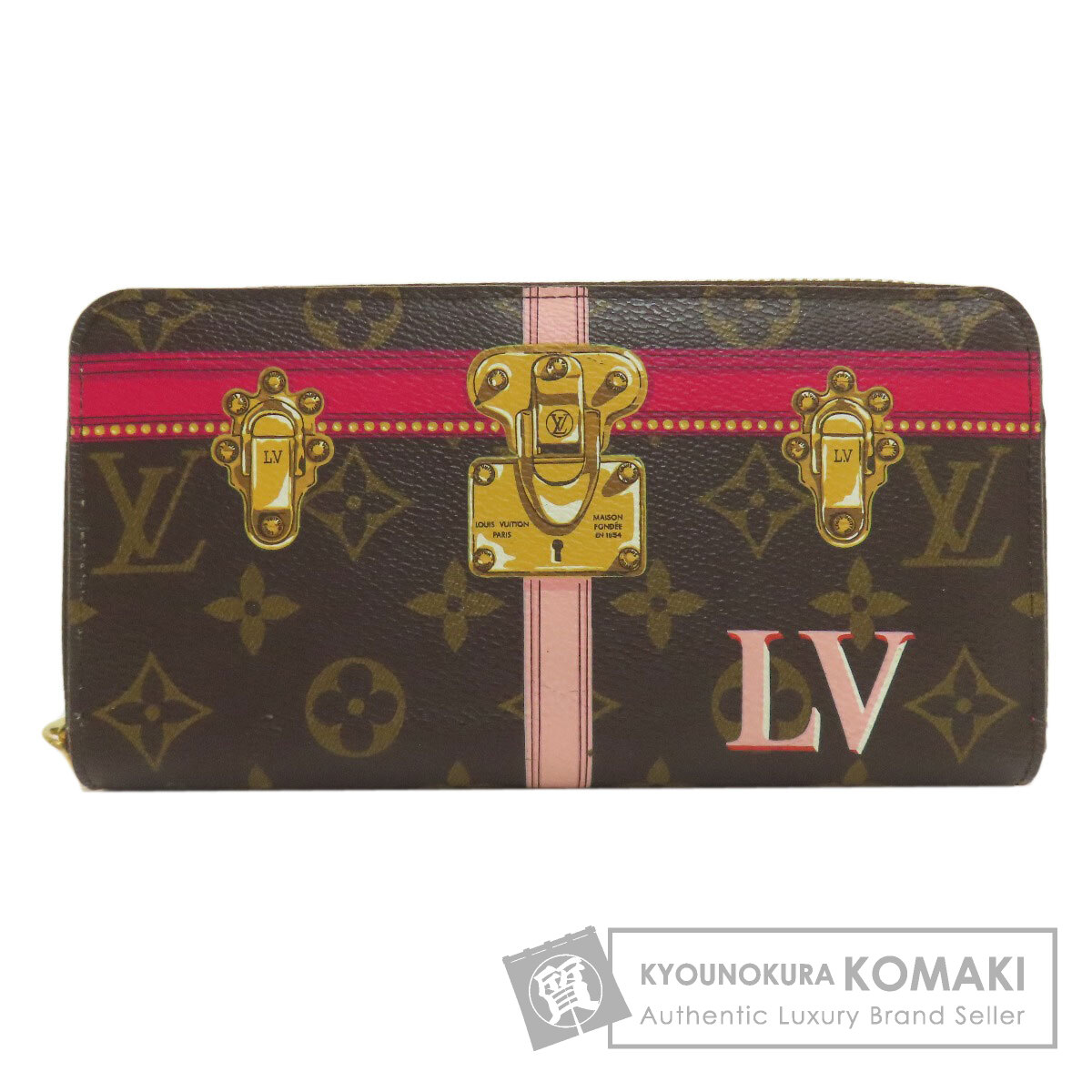サマーセール‼️ 【再入荷‼️人気‼️】ルイヴィトン　モノグラムミニ　長財布　ジッピー LOUIS VUITTON ルイヴィトン M62616 ジッピー・ウォレット サマー