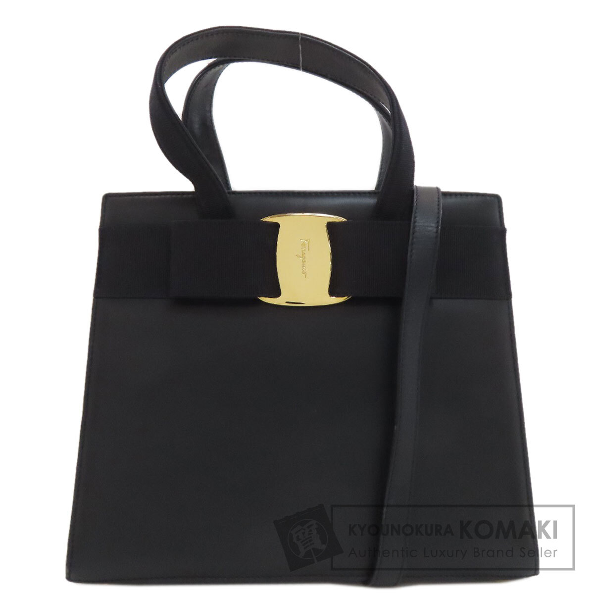 Salvatore Ferragamo サルヴァトーレフェラガモ ヴァラリボン 2WAY