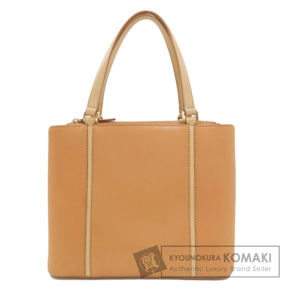 Burberry バーバリー ハンドバッグ トートバッグ ゴールド金具 G金具 BURBERRY バーバリー ロゴ ハンドバッグ レザー レディース [中古