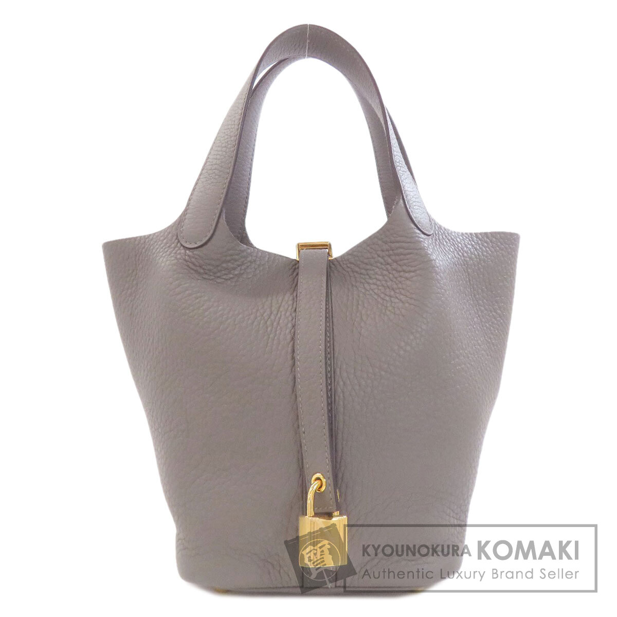 HERMES エルメス ピコタンロックPM ゴールド金具 ハンドバッグ