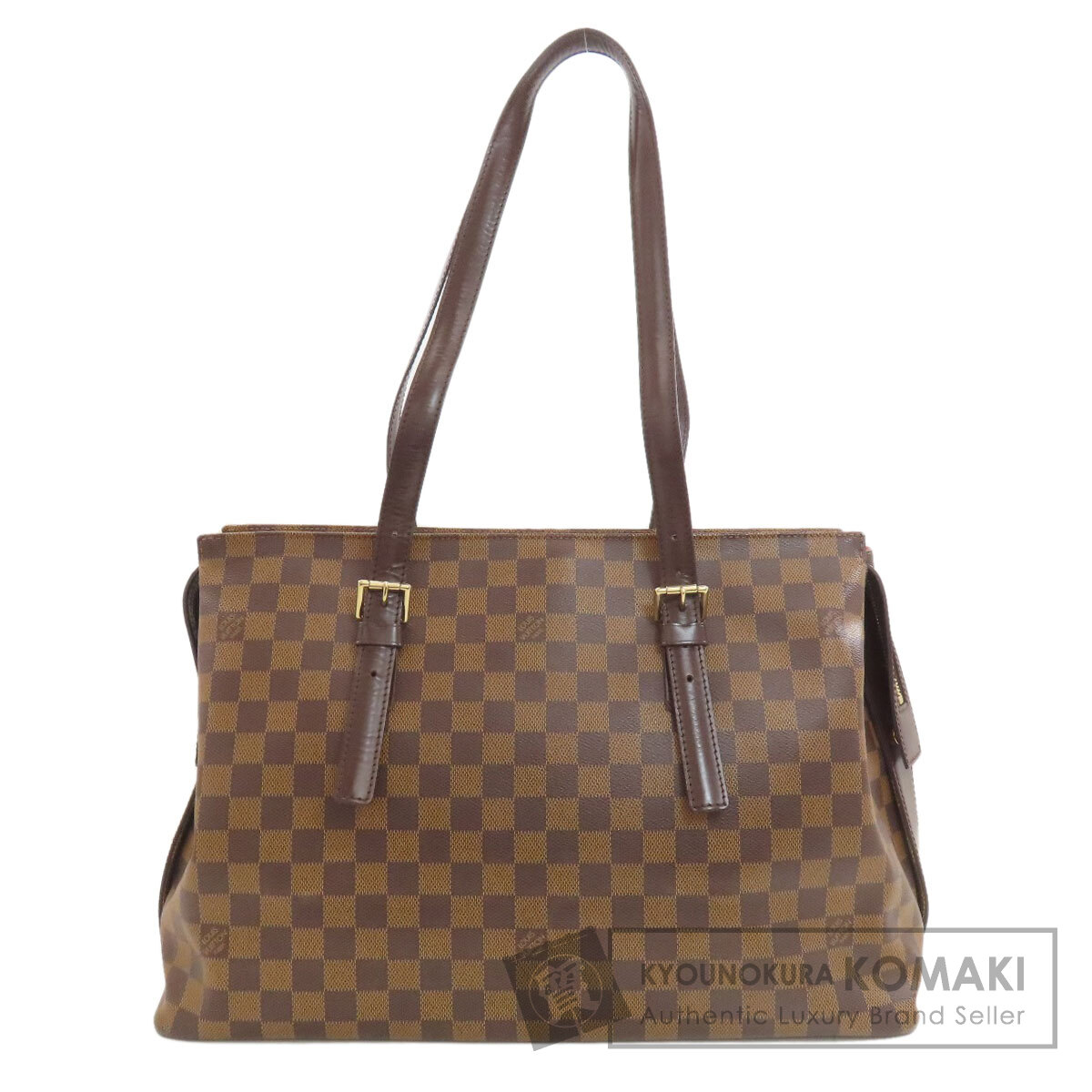 LOUIS VUITTON ルイヴィトン N51119 チェルシー トートバッグ ダミエ