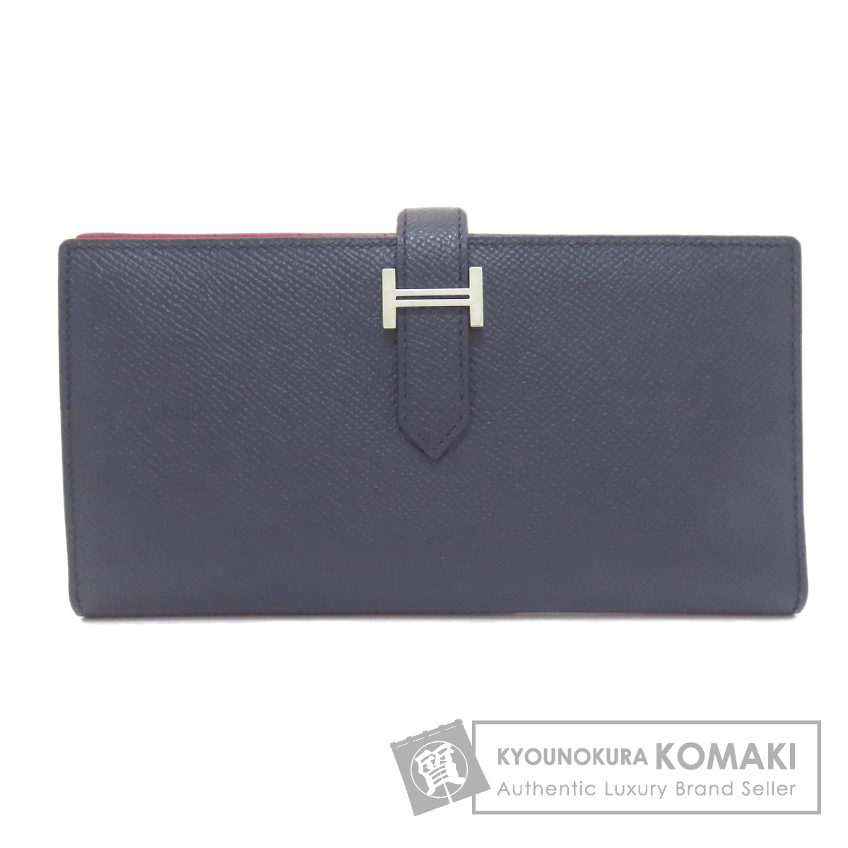 HERMES エルメス ベアンスフレ ブルーインディゴ ローズパープル