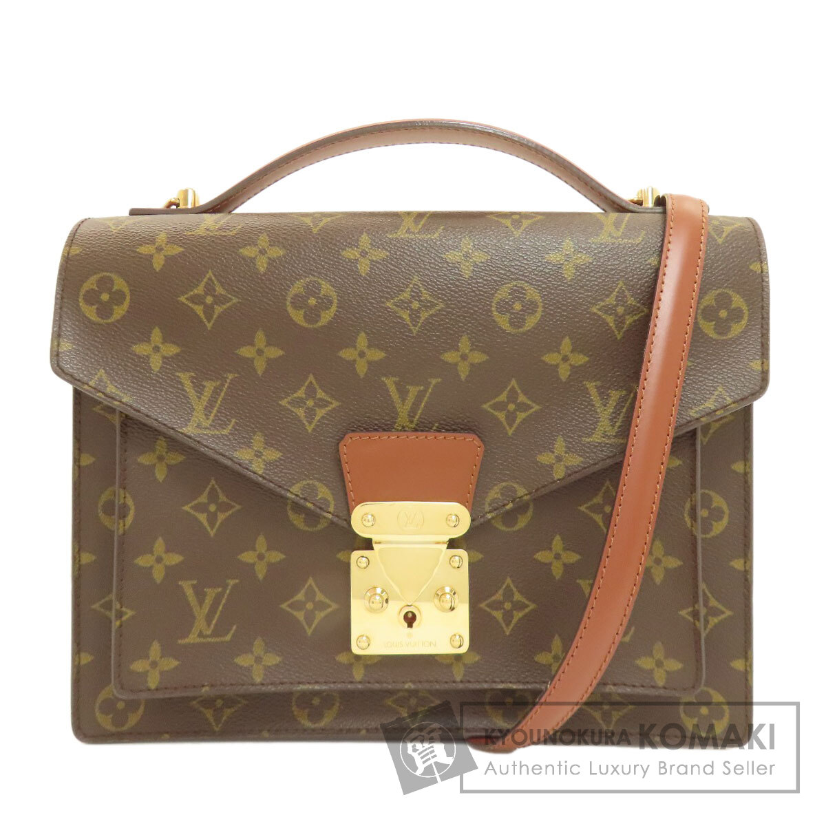 LOUIS VUITTON ルイヴィトン M51185 モンソー ハンドバッグ モノグラム