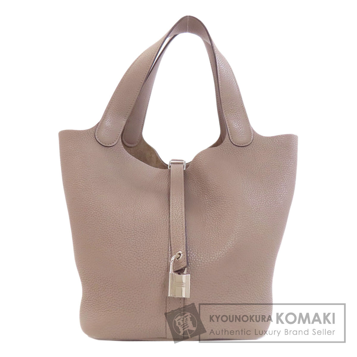 HERMES エルメス　ピコタンロックMM グリアスファルト HERMES エルメス ピコタンロックMM グリアスファルト シルバー金具