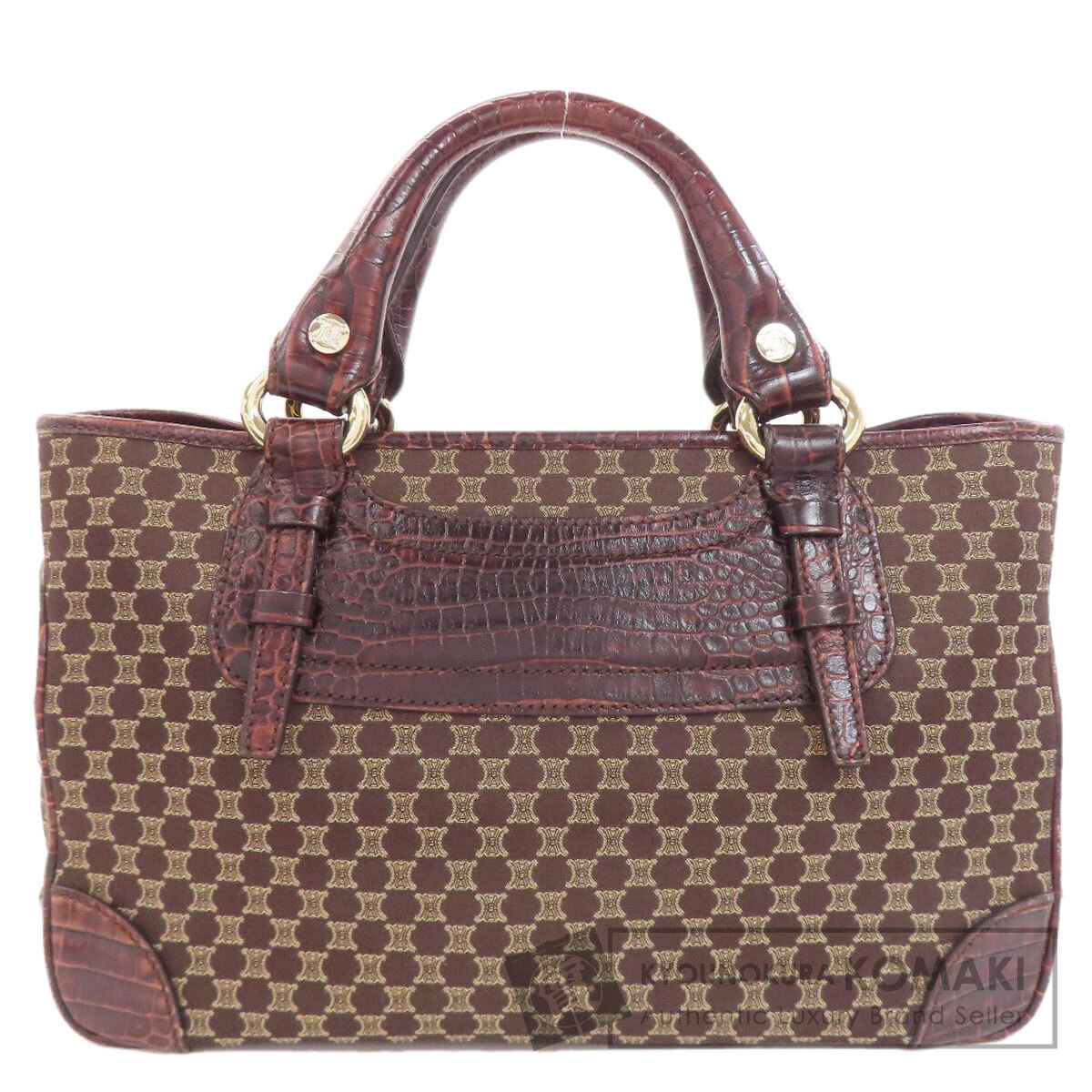 中古⭐︎セリーヌ　ブギーバッグ CELINE セリーヌ ブギーバッグ ハンドバッグ キャンバス レディース