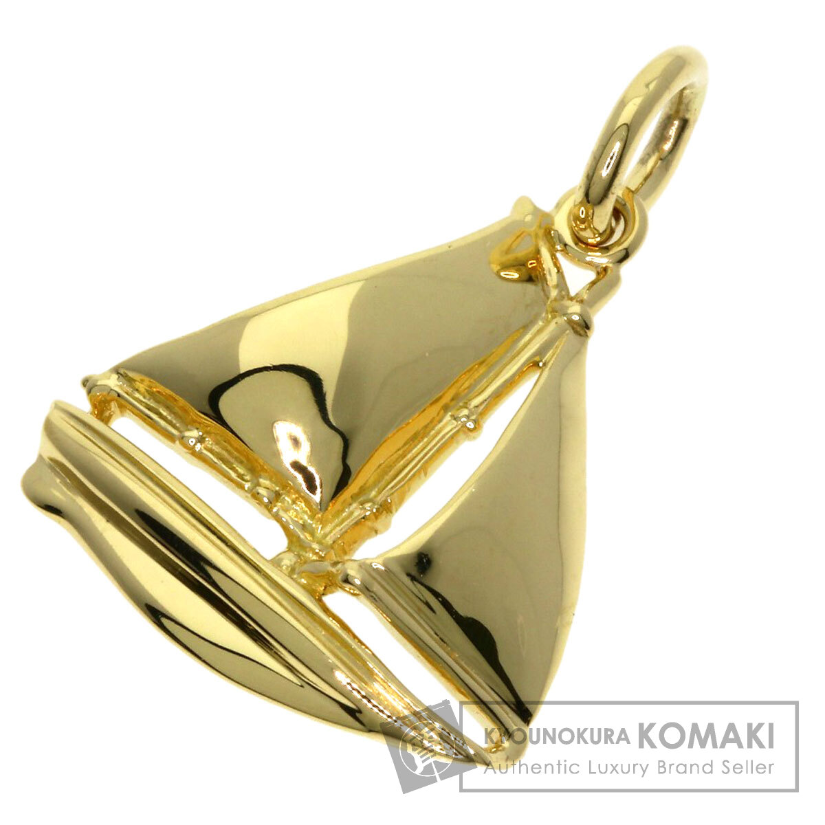 TIFFANY&Co. ティファニー ヨットチャーム ペンダントトップ K18