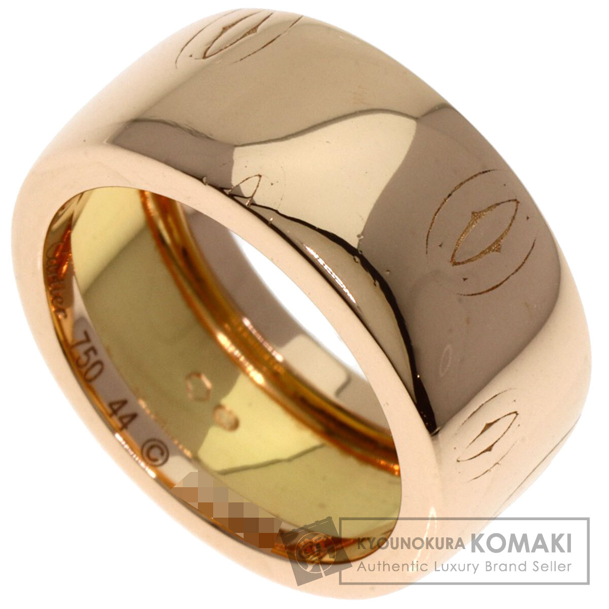 Cartier リング HAPPYBIRTHDAY #48 ピンクゴールド CARTIER カルティエ ハッピーバースデー #52 リング・指輪 K18