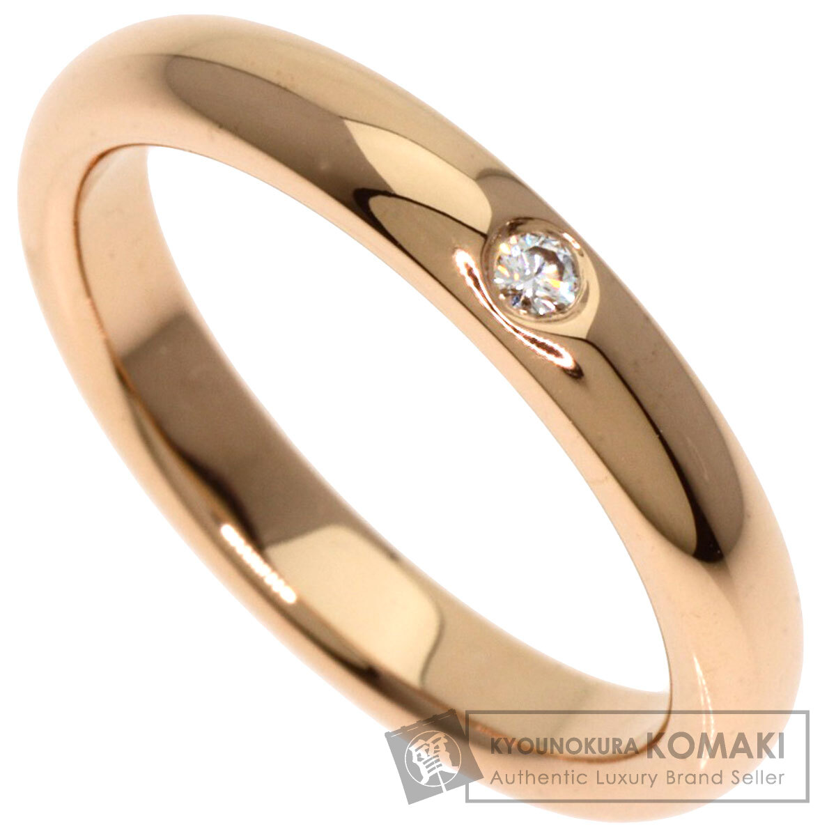 ティファニー リング・指輪 スタッキング バンドリング 1P ダイヤモンド