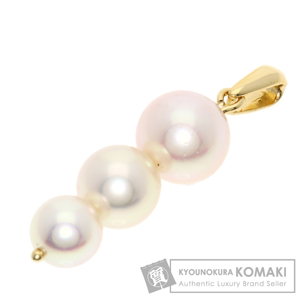 TASAKI タサキ パール 真珠 ペンダントトップ K18イエローゴールド