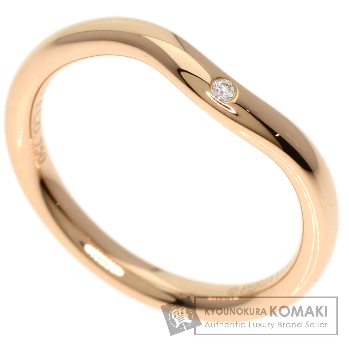 ティファニー リング・指輪 カーブド バンド 1P ダイヤモンド
