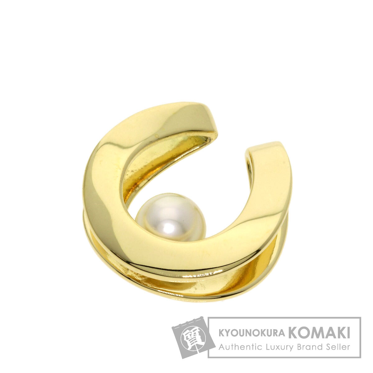 MIKIMOTO ミキモト パール 真珠 ペンダントトップ K18イエロー