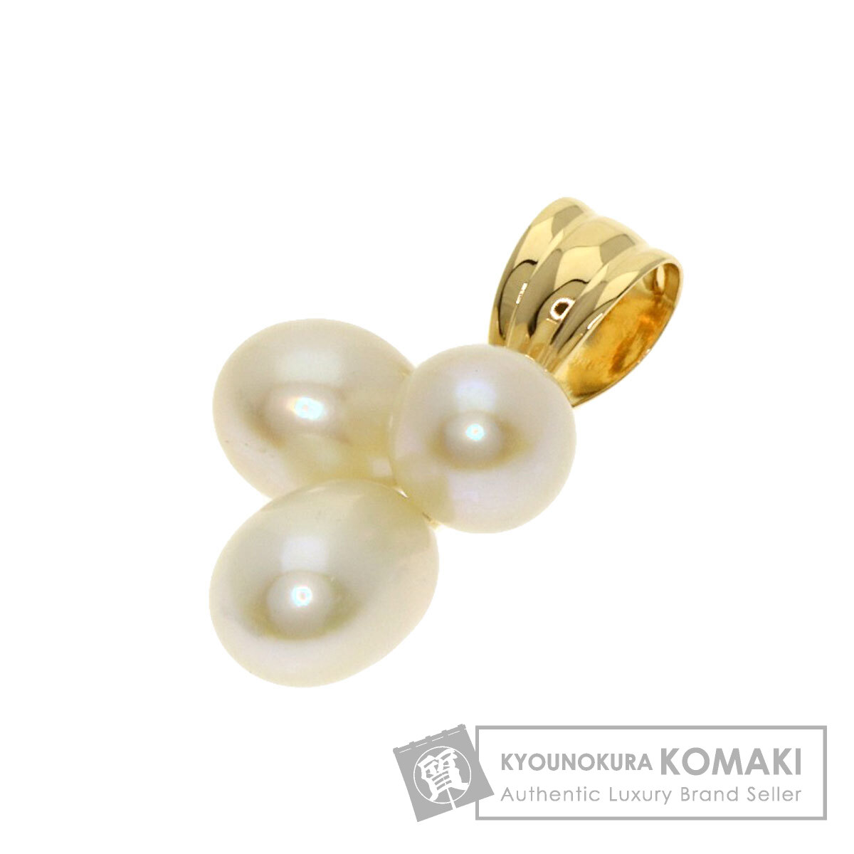 TASAKI タサキ パール 真珠 ペンダントトップ K18イエローゴールド