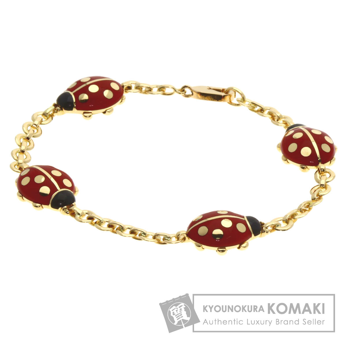 カルティエ ブレスレット てんとう虫 モチーフ