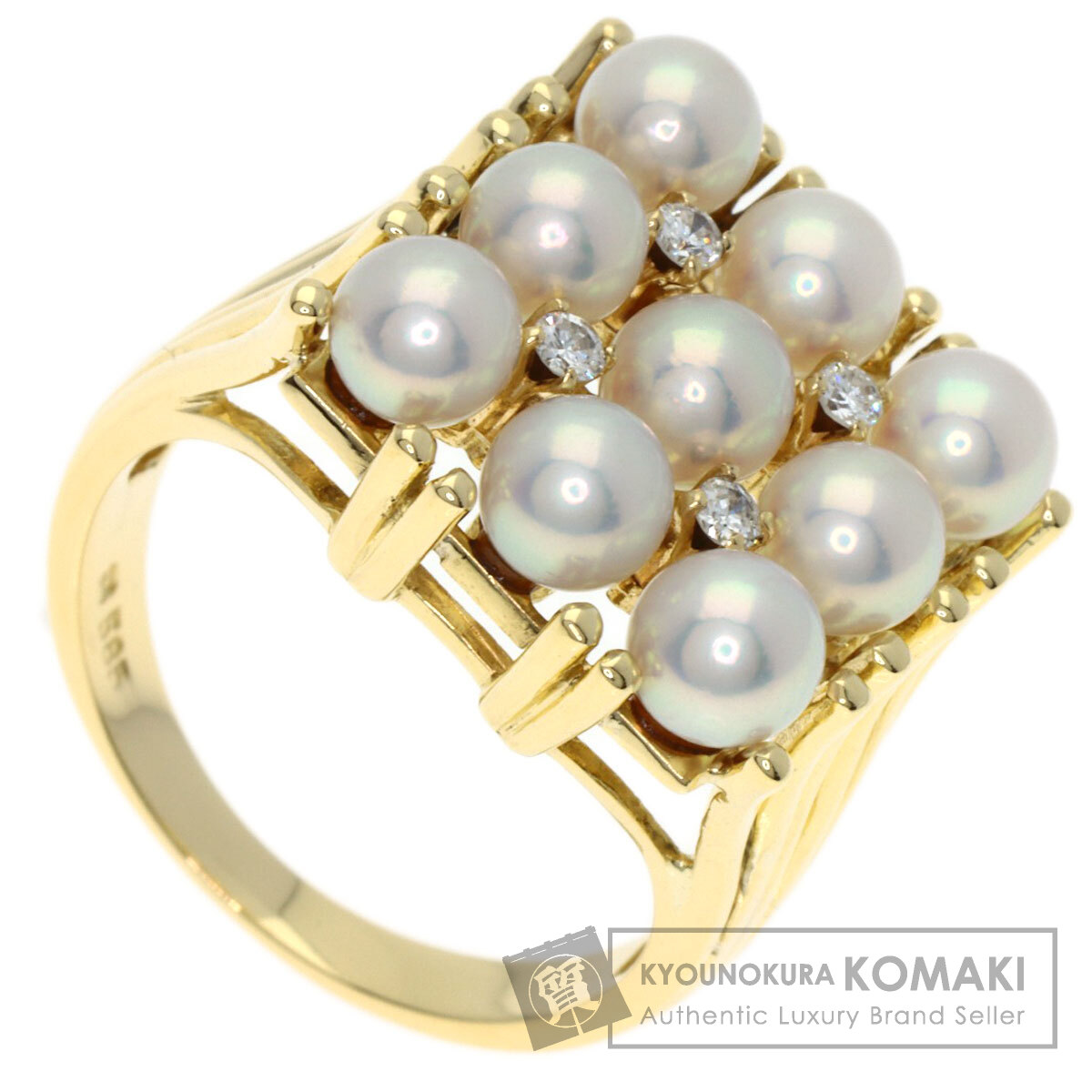 MIKIMOTO　K14 真珠　パール　リング MIKIMOTO K14 真珠 パール リング 楽天市場】ミキモト リング MIKIMOTO