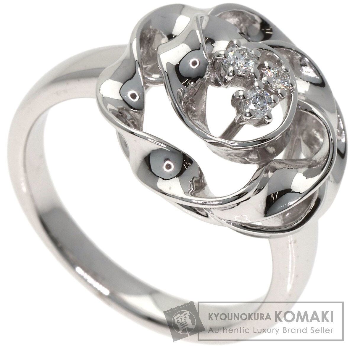 タサキ リング・指輪 フラワーモチーフ ダイヤモンド