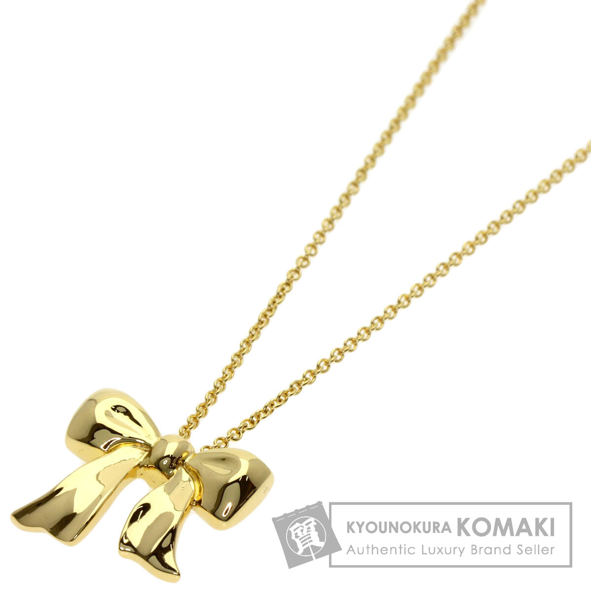 ティファニー ネックレス リボン