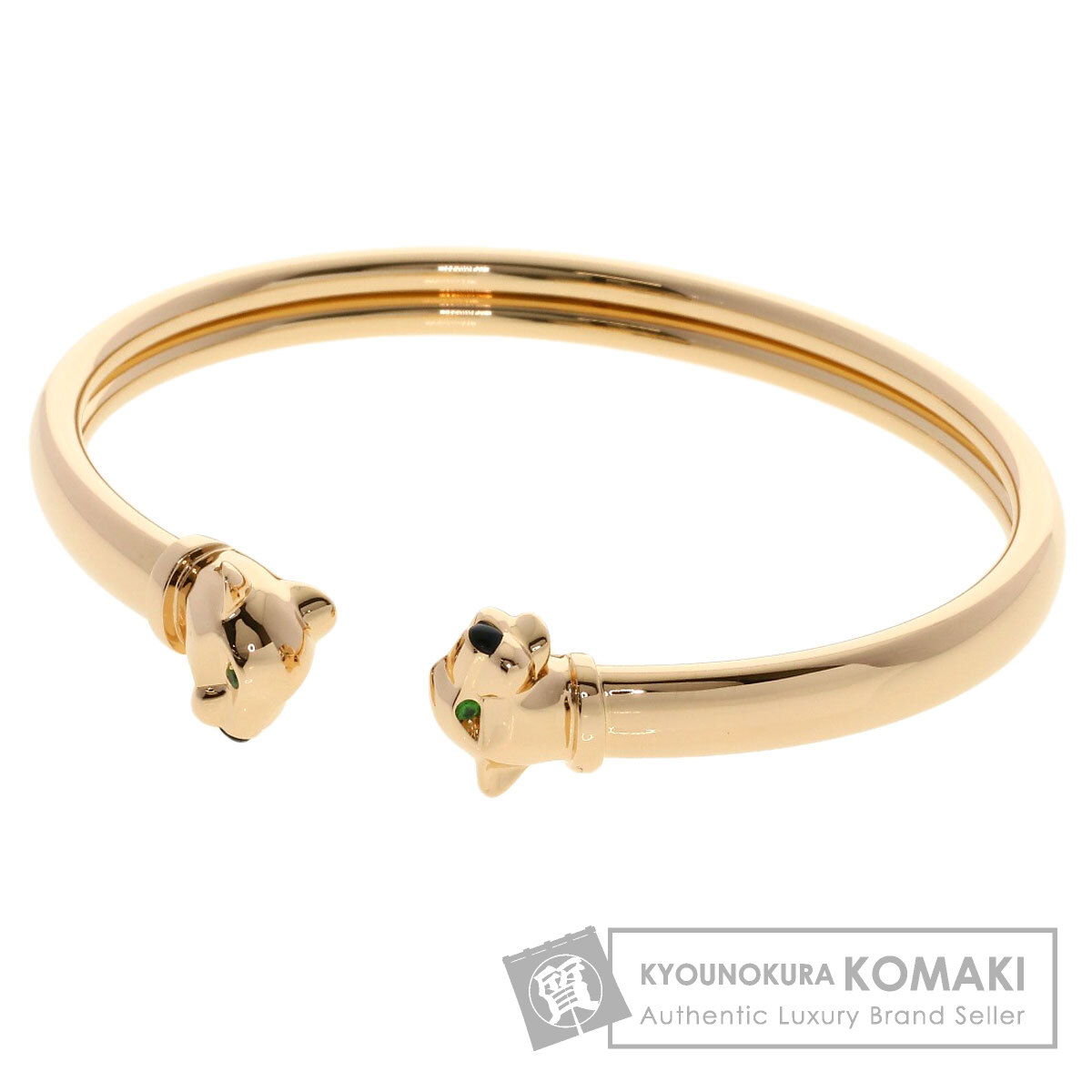 カルティエ ブレスレット パンテール ツァボライト ガーネット オニキス #18