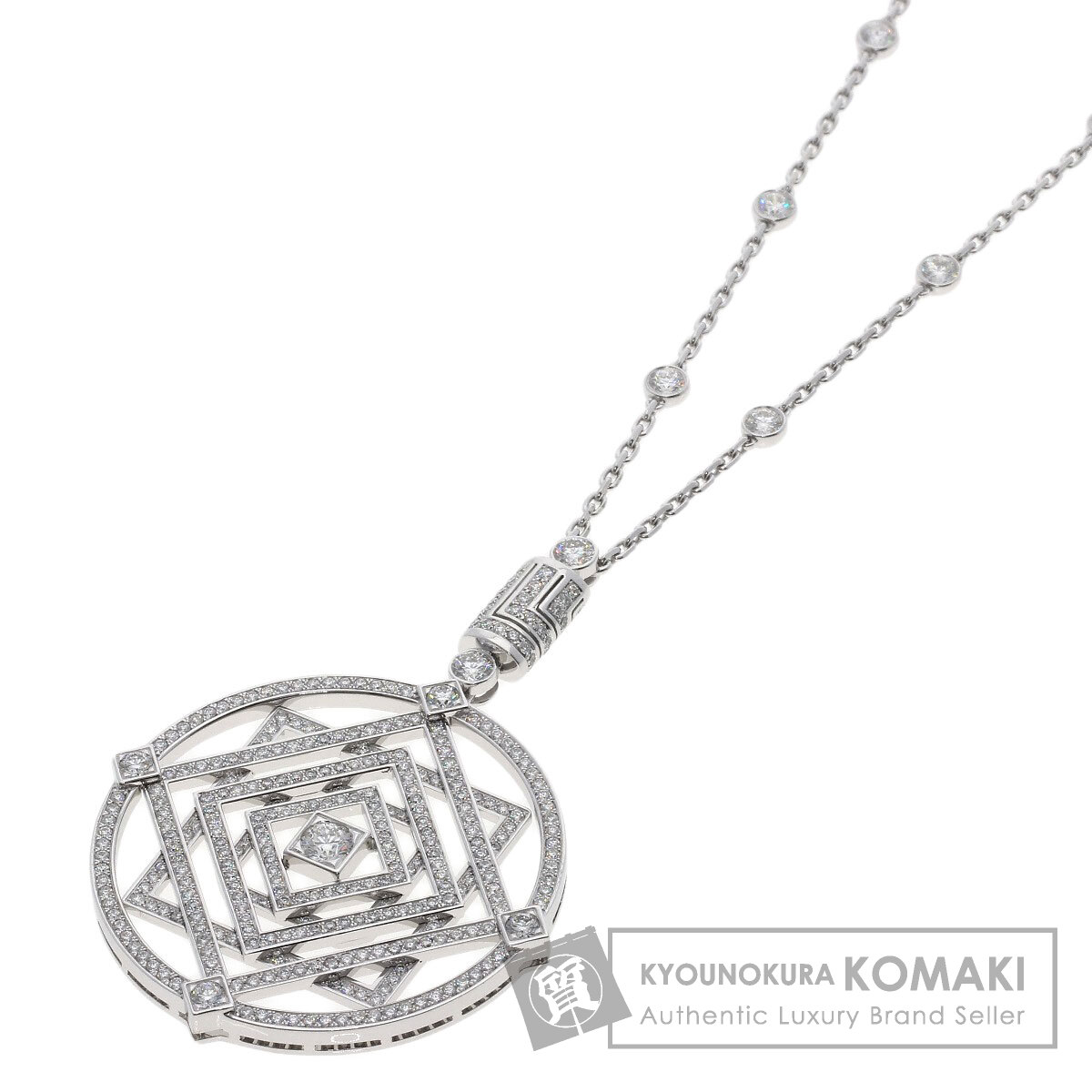 カルティエ ネックレス インドミステリューズ ダイヤモンド