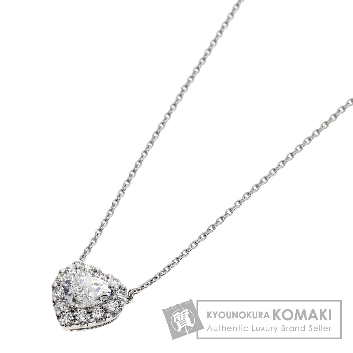 グラフ ネックレス アイコン ハートシェイプ ダイヤモンド