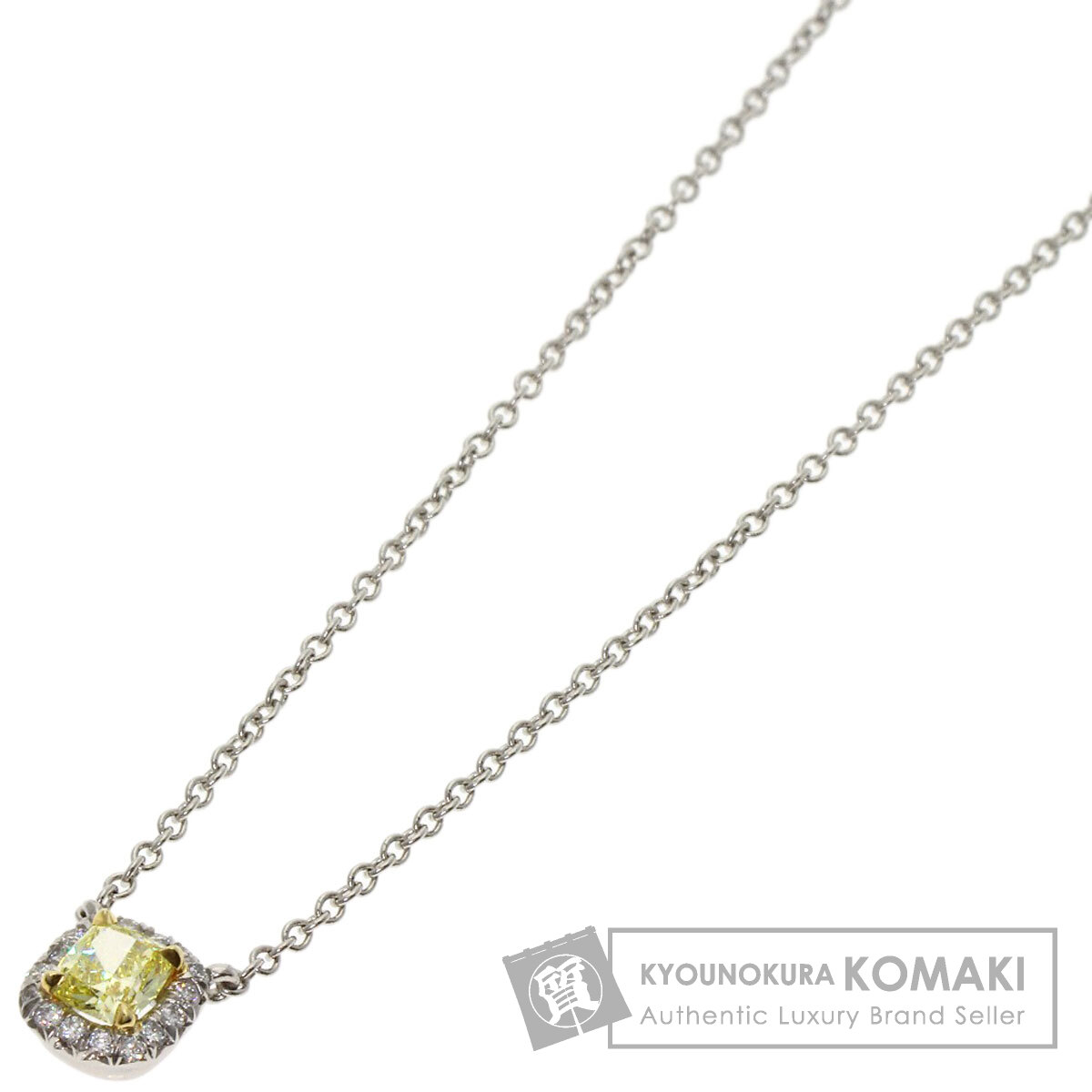ティファニー ネックレス ソレスト イエローダイヤモンド