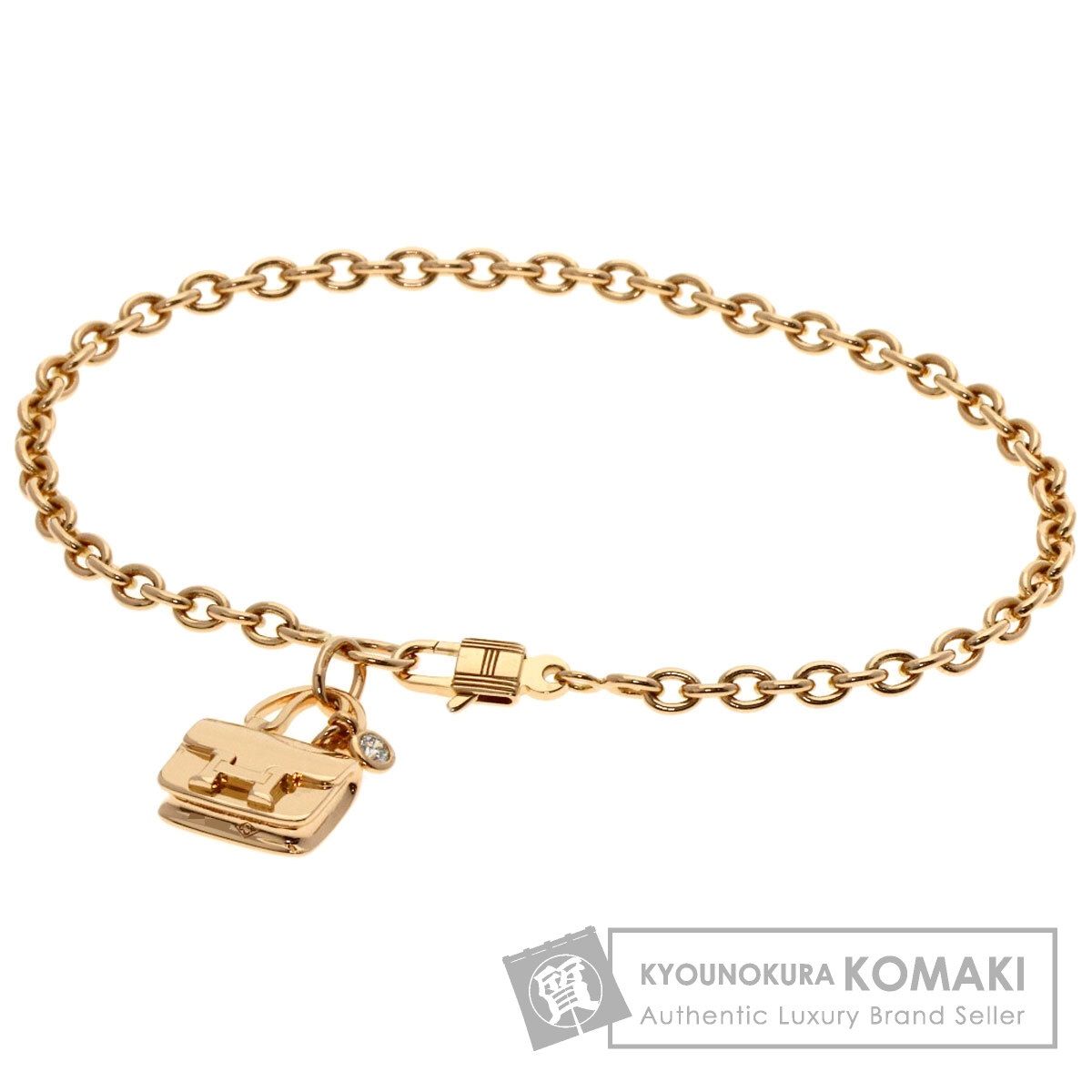 エルメス ブレスレット コンスタンス 1P ダイヤモンド