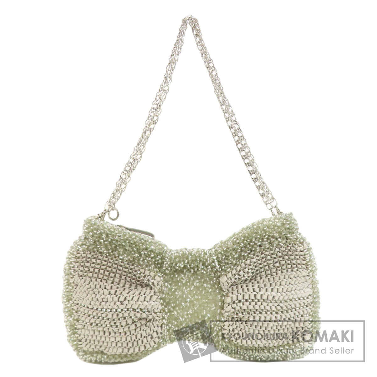 ANTEPRIMA アンテプリマ ワイヤーバッグ リボン ハンドバッグ PVC