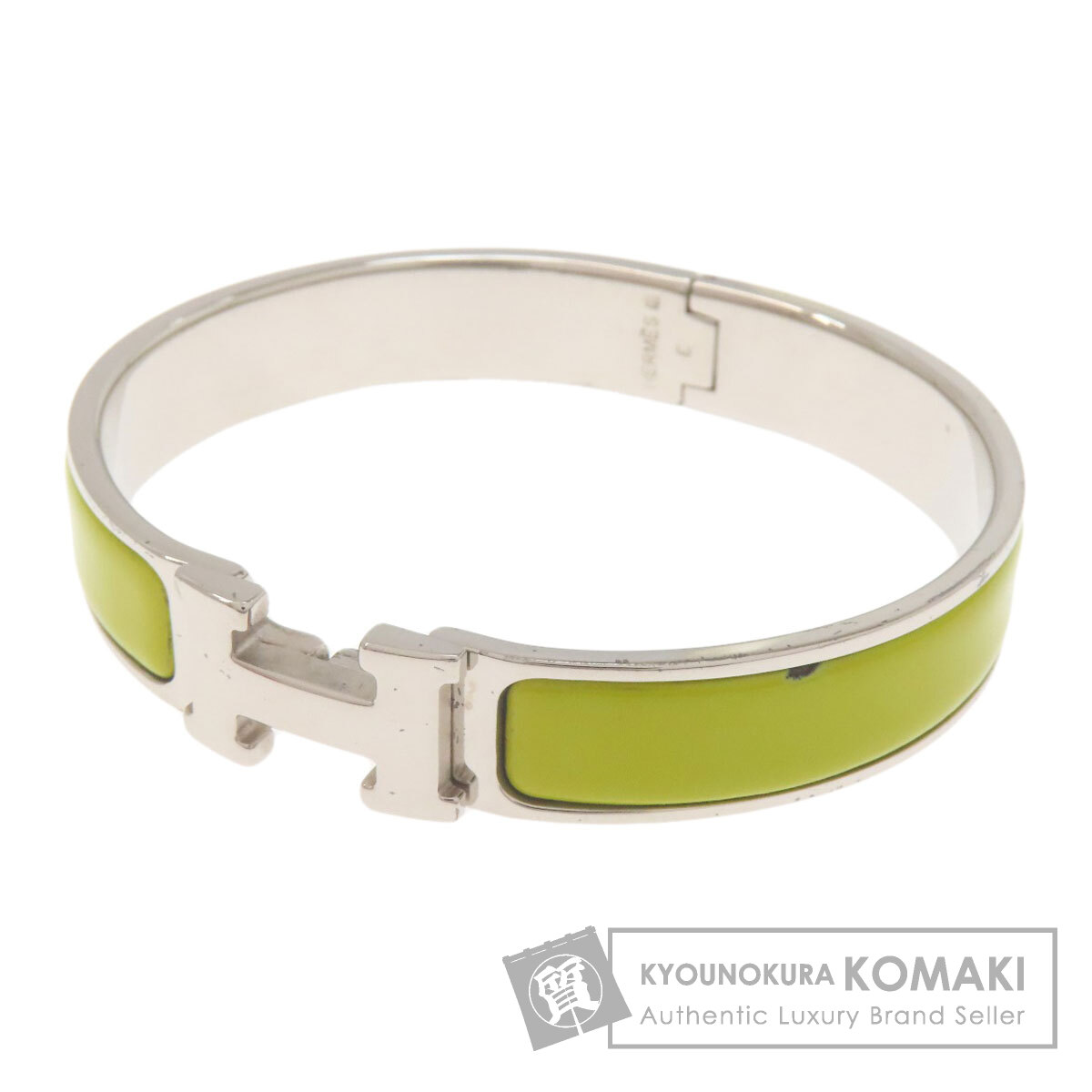 HERMES エルメス クリッククラックPM ブレスレット 金属製 レディース