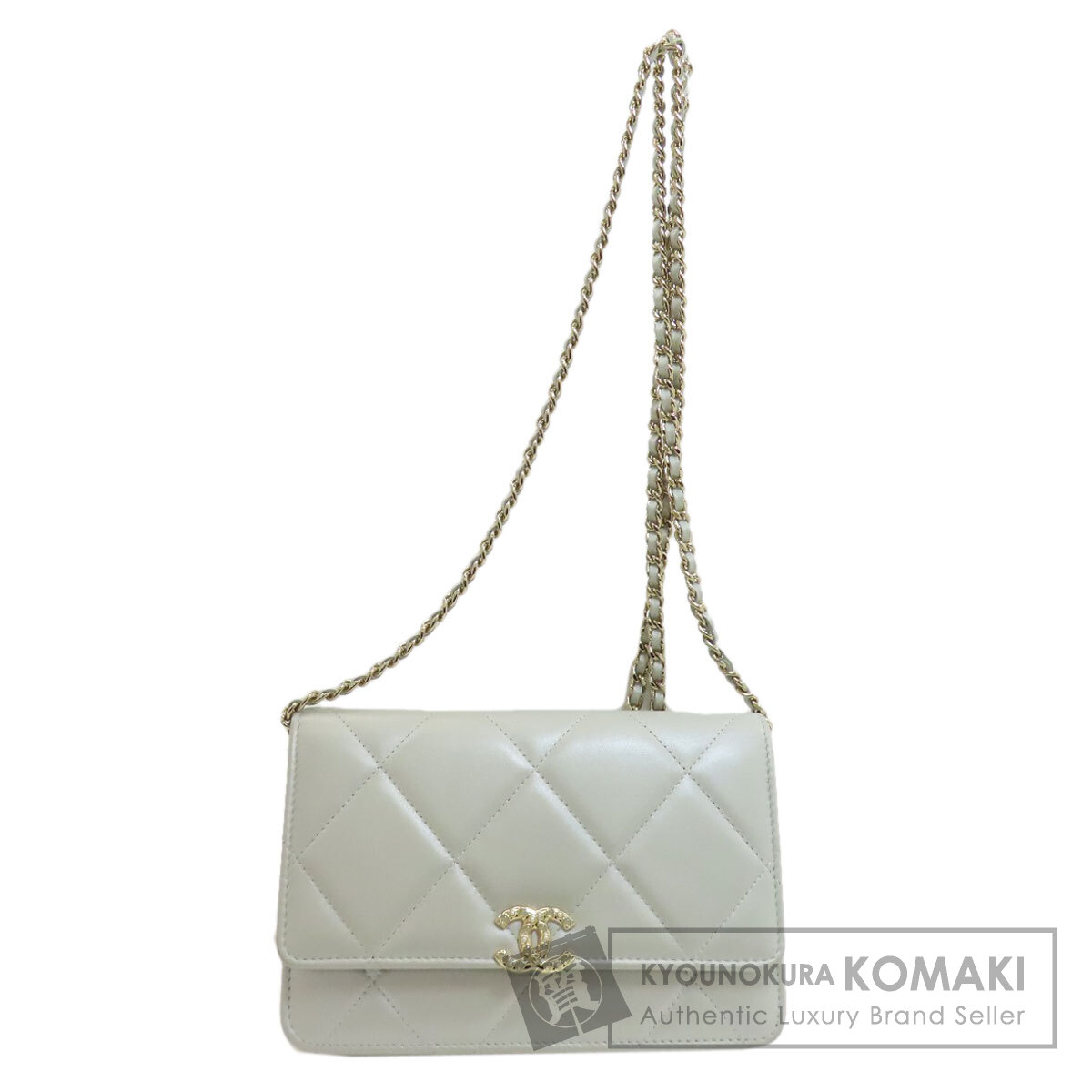 CHANEL シャネル チェーンショルダー マトラッセ ゴールド金具