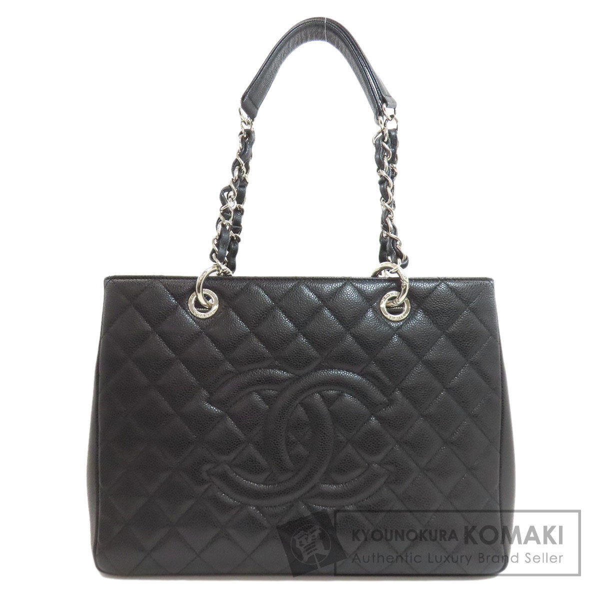 シャネル トートバッグ マトラッセ シルバー金具