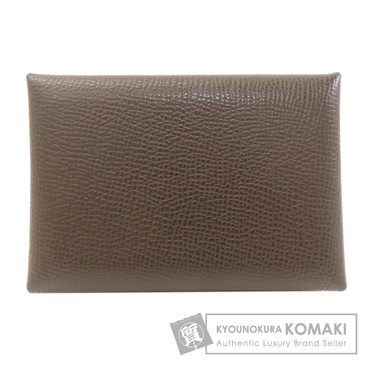 エルメス カードケース カルヴィデュオ エコルセ シルバー金具