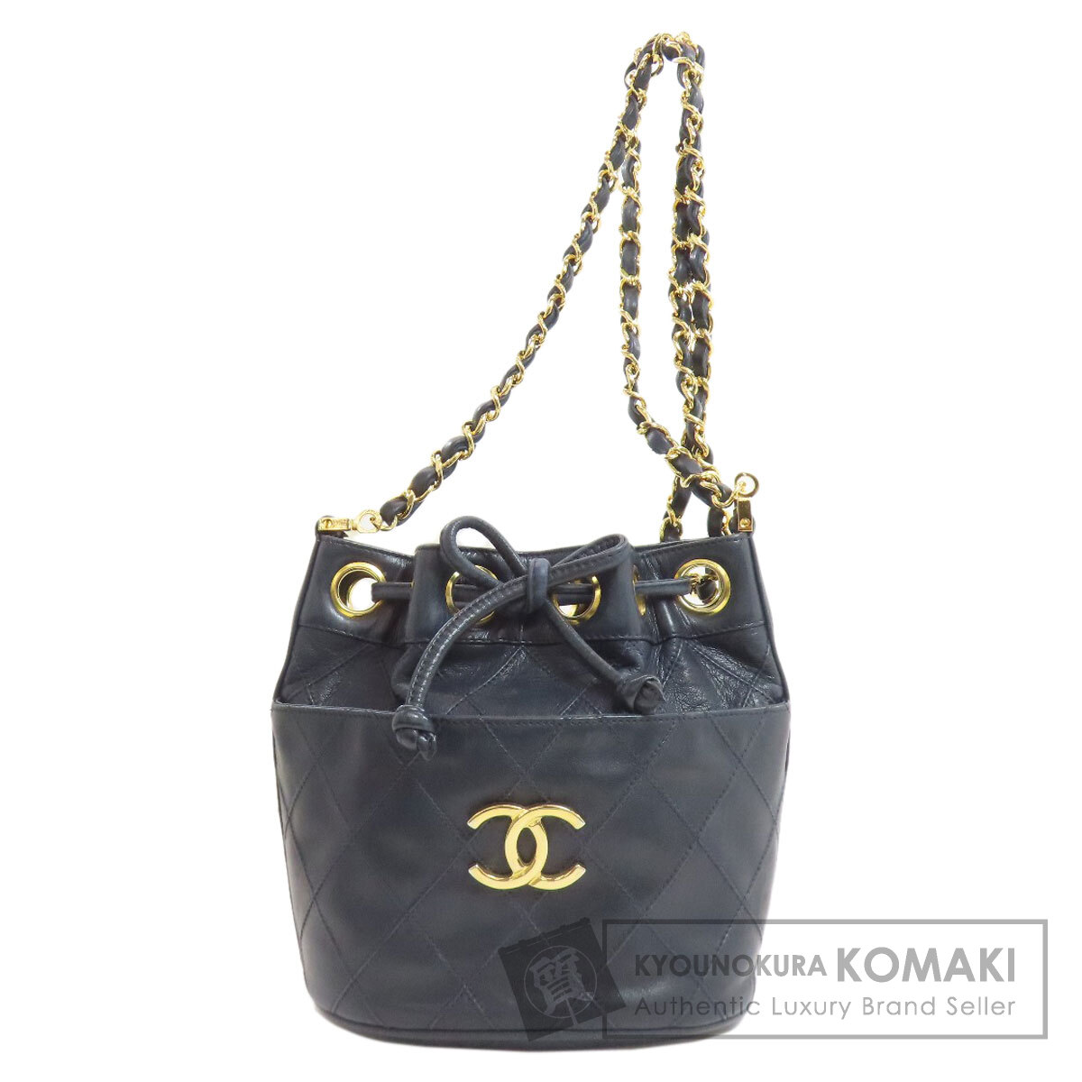 シャネル ショルダーバッグ ビコローレ ゴールド金具