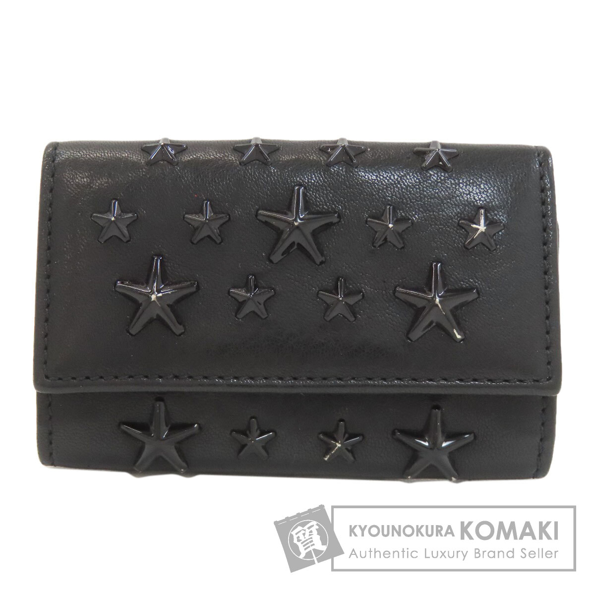 Jimmy Choo ジミーチュウ スターモチーフ キーケース レザー