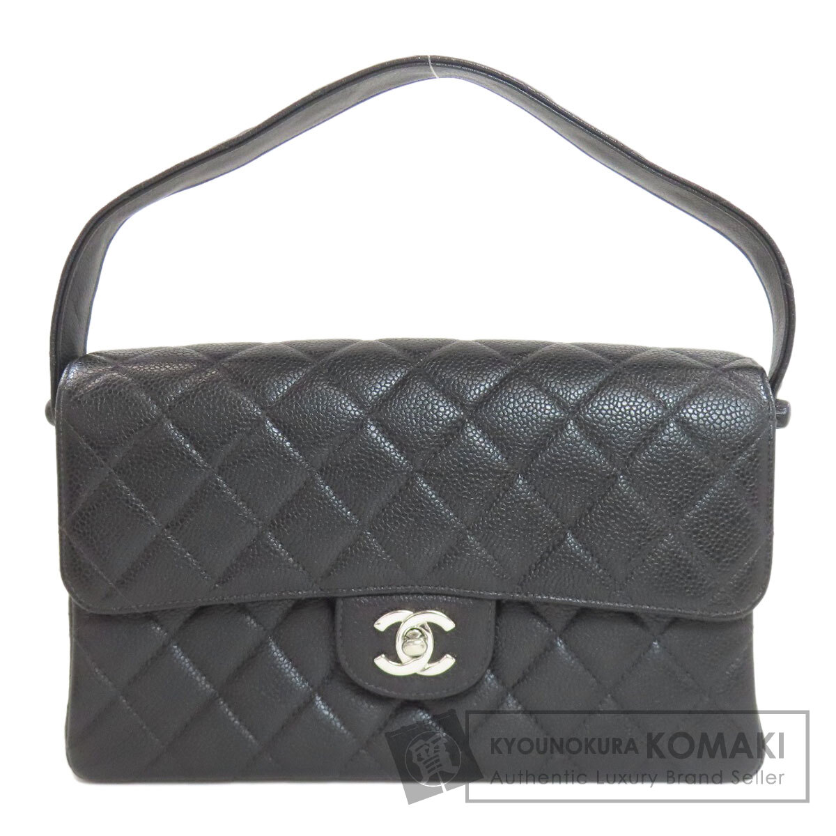 シャネル ハンドバッグ マトラッセ ダブルフェイス シルバー金具