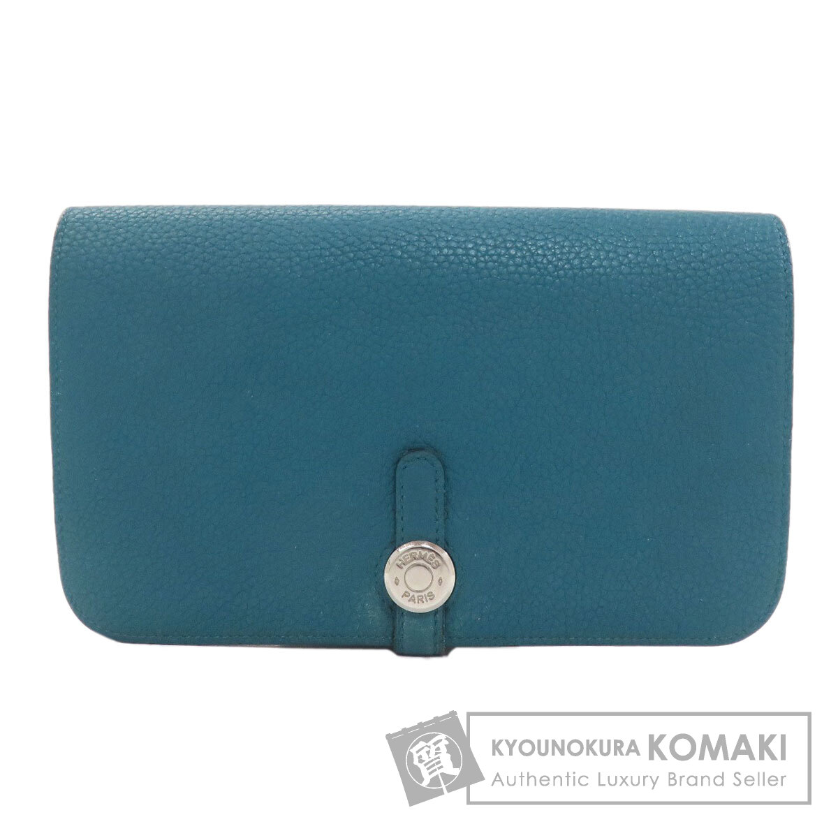 HERMES エルメス ドゴンGM シルバー金具 長財布（小銭入れあり