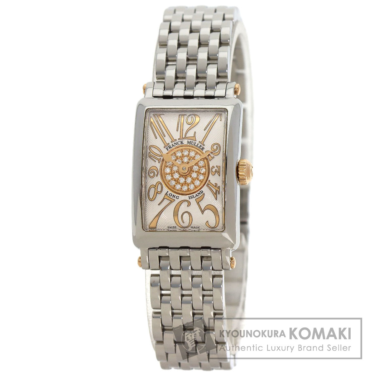 フランクミュラー 腕時計 ロングアイランド プティ レリーフ パスティーユ ダイヤモンド