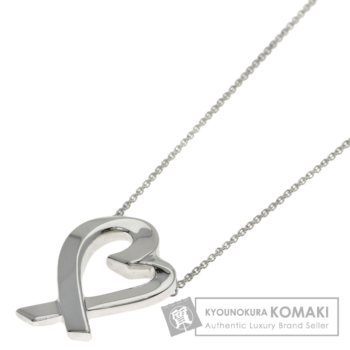 ティファニー ネックレス ラビングハート