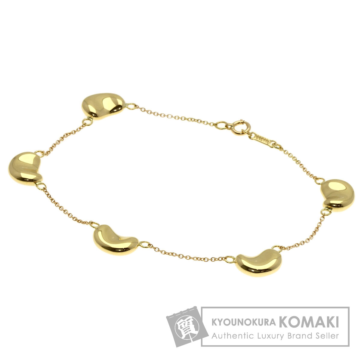 ティファニー ブレスレット 5P ビーン